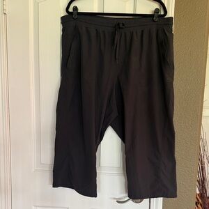 RBX dark gray Casual cargo cropped athletic pants